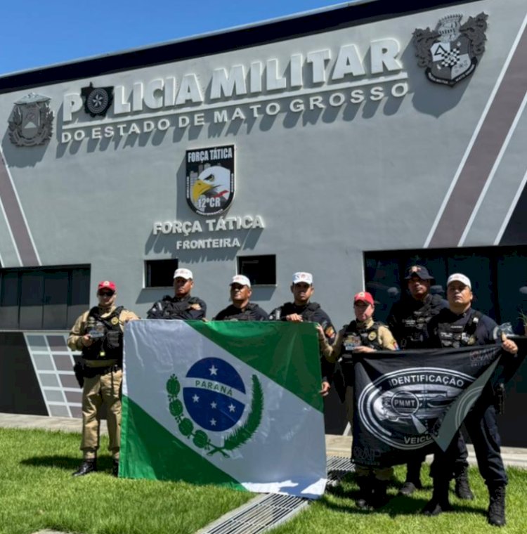 Policiais participam de curso de identificação veicular na fronteira com a Bolívia