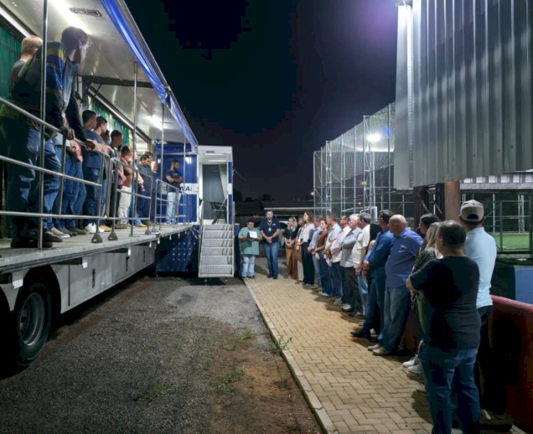 Curso gratuito de soldagem tem início em Nova Santa Rosa com bolsa-auxílio aos participantes
