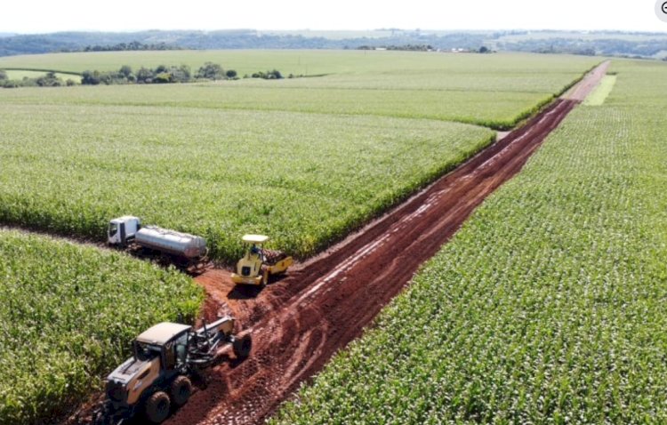 Linha Bandeirantes receberá mais de 5,7 km de asfalto no interior de Marechal Rondon