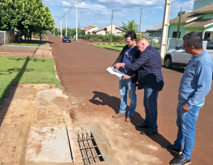 Obra de drenagem pluvial no Loteamento Silva acaba com antigo problema de alagamentos em Nova Santa Rosa