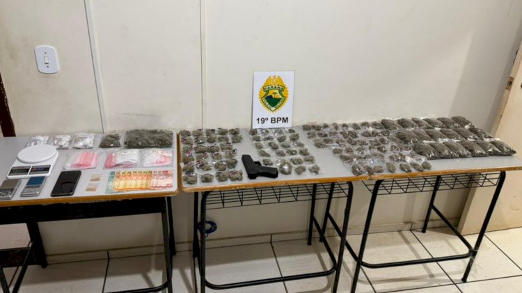 ATUALIZADO: ROTAM apreende skunk, haxixe e maconha e prende homem em Toledo