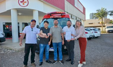 Marechal Cândido Rondon é contemplado com nova ambulância de suporte básico