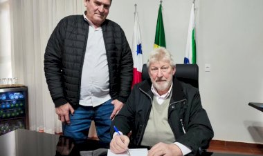 Sede do governo municipal de Nova Santa Rosa recebe  nomenclatura em  alusão a data de aniversário do município