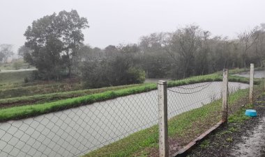 Chuva já chegou  e frio vem na retaguarda do tempo