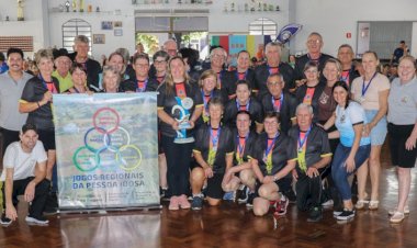Mercedes conquista títulos no Bolãozinho e Voleibol Masculino nos Jogos Regionais da Pessoa Idosa