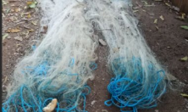 Pescador registra furto de redes no lago de Itaipu em Pato Bragado