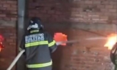 Bombeiros de Mundo Novo e Guaíra auxiliam no controle de Incêndio em Salto Del Guairá