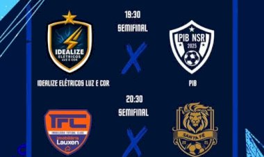 Hoje (1º) tem Semifinais da Classe B  do 23º Campeonato Municipal de Futsal de Nova Santa Rosa