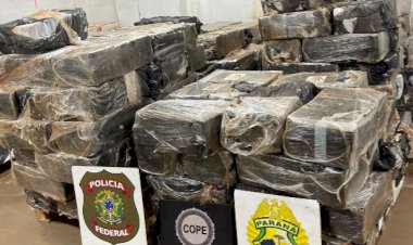 Ação conjunta apreende quase 4 toneladas de maconha e prende três pessoas na área rural de Santa Helena