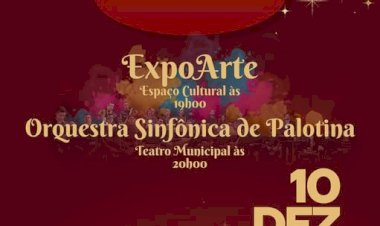 Natal da Família 2025 terá noite de arte e música com ExpoArte e Orquestra Sinfônica de Palotina