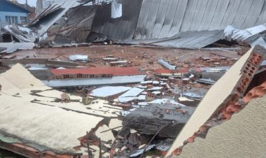 Temporal causa estragos em mais de 10 municípios do Rio Grande do Sul e Defesa Civil emite alerta vermelho para o estado