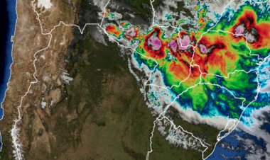 Frente Fria avança pelo Paraguai e já se aproxima do Oeste do Paraná