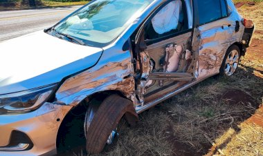 Motorista embriagado é preso após acidente sem vítimas na PR-182, em Maripá