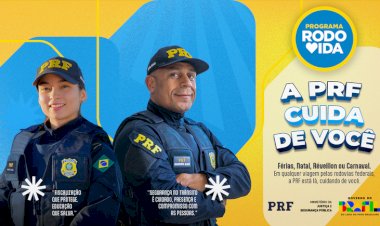 PRF intensifica fiscalização do cinto de segurança e da cadeirinha na Operação Rodovida Natal 2025