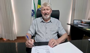 Prefeito Lari Hitz sanciona a Lei Orçamentária Anual (LOA) 2026