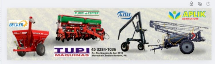 Tupi Maquinas Parabeniza os Colonos e motoristas pelo seu dia e os rondonenses pelos 65 anos