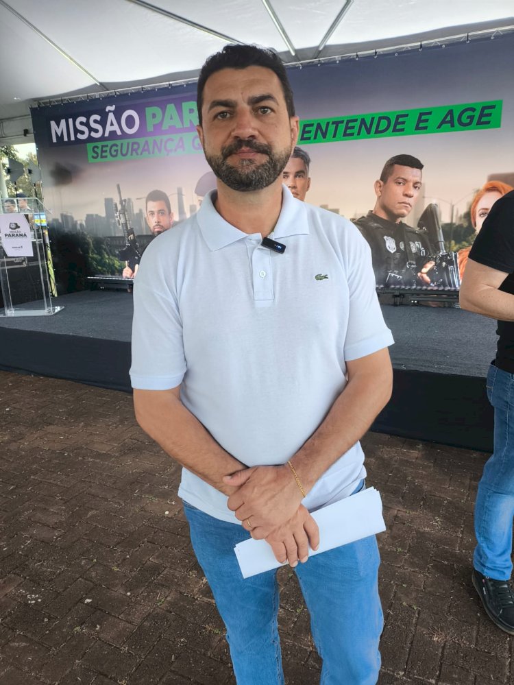 Reunião  sobre segurança pública da região Oeste  reúne autoridades   em Guaíra