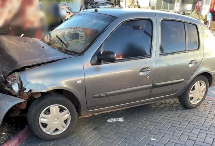 Acidente com capotamento é registrado próximo ao Colégio Rui Barbosa, em Marechal Cândido Rondon