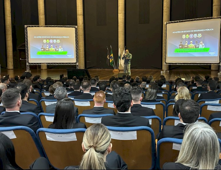 PCPR inicia curso de formação para 560 novos policiais civis em Curitiba