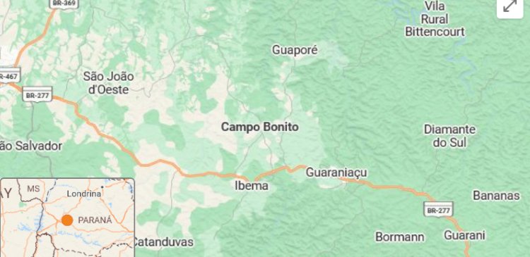 Mais um acidente entre caminhões na BR-277; um veículo pegou fogo e um Motorista morreu