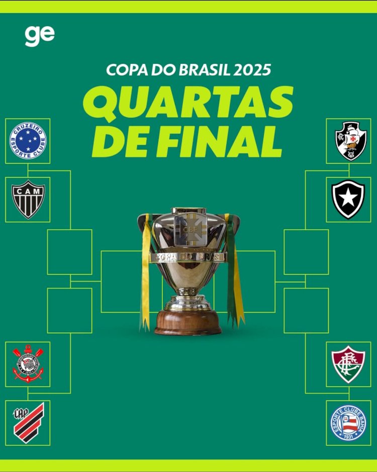 Confrontos das quartas de final da Copa do Brasil