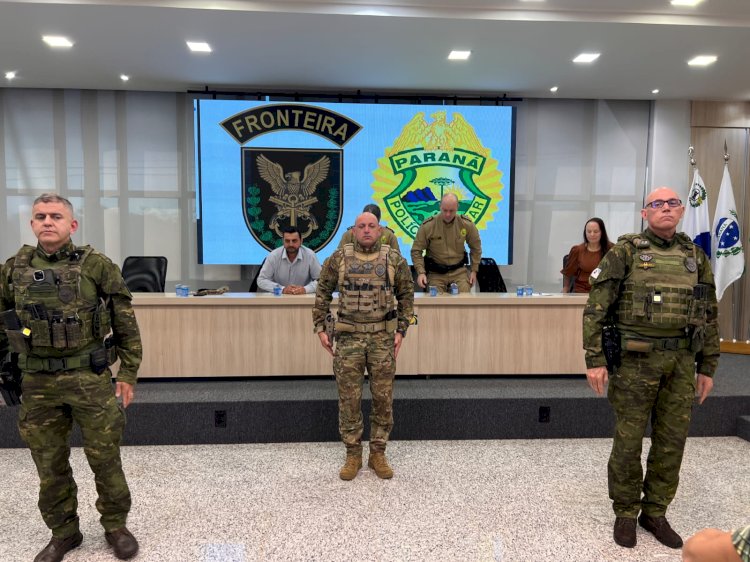 ENTREGA DE COMANDO: MAJOR PRADO ASSUME A FRENTE DO BPFRON