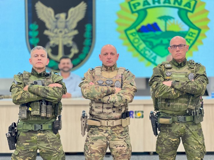 ENTREGA DE COMANDO: MAJOR PRADO ASSUME A FRENTE DO BPFRON