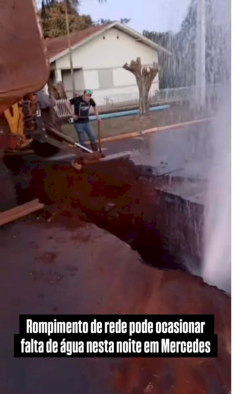 Restabelecido o fornecimento de água  em Mercedes