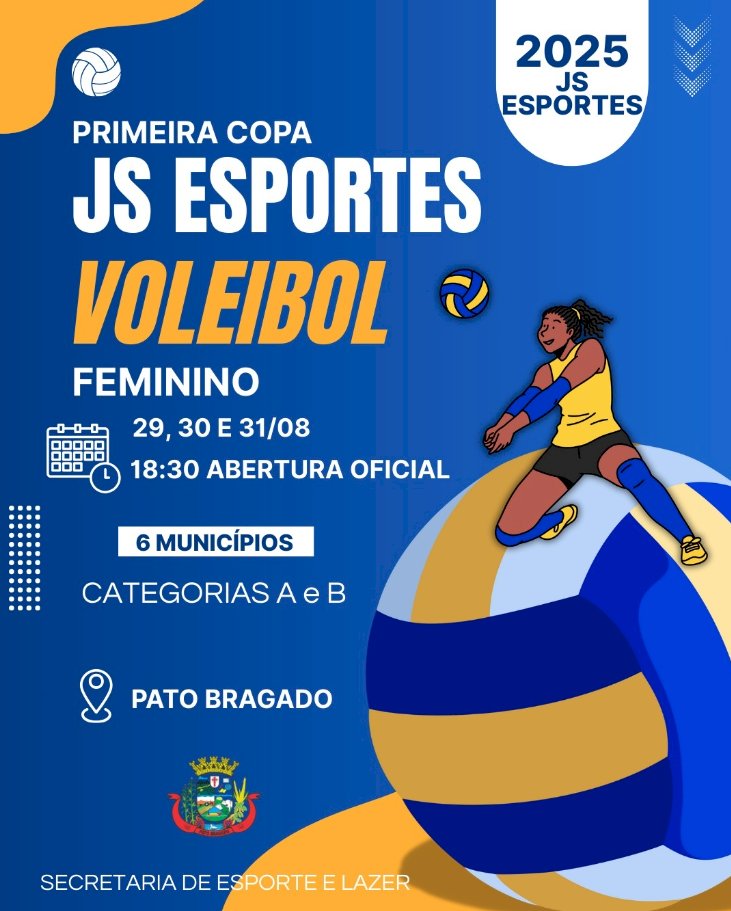 Nova Santa  Rosa participa da 1ª Copa JS Esportes de Voleibol Feminino  em Pato Bragado