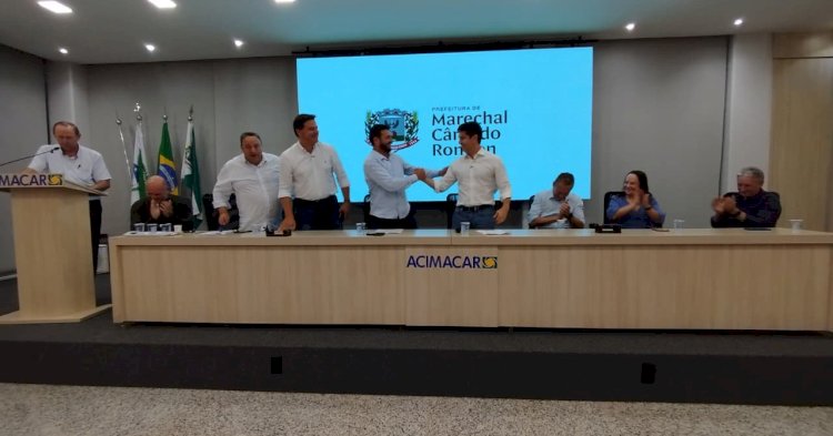 Autoridades estaduais visitam Marechal Cândido Rondon