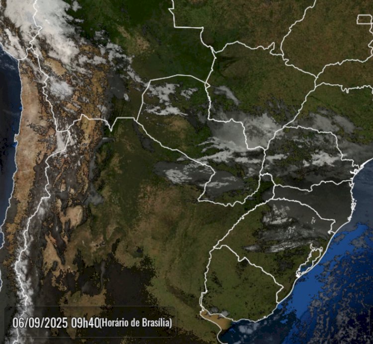 Tempo permanece nublado até segunda-feira dia 08