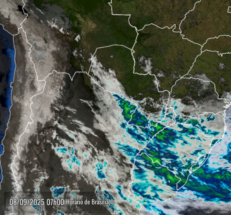 Tempo segue parcialmente nublado na região nesse início de semana
