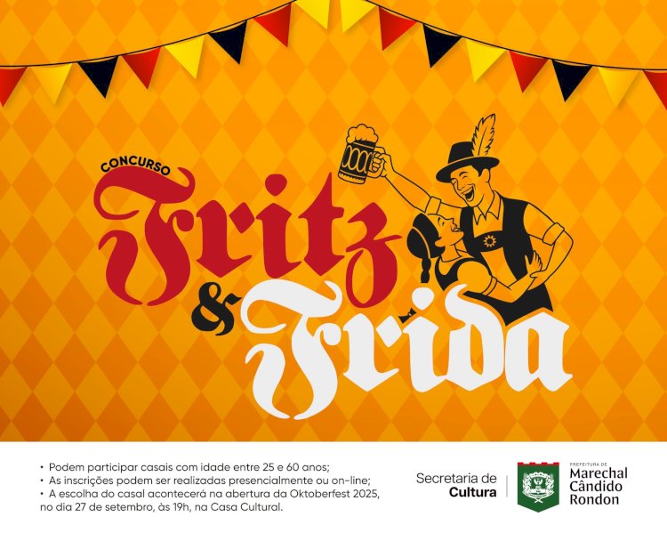 Inscrições para os concursos da Rainha da 35ª Oktoberfest, Casal Fritz e Frida e Casal Kleine Kinder seguem abertas até quinta-feira