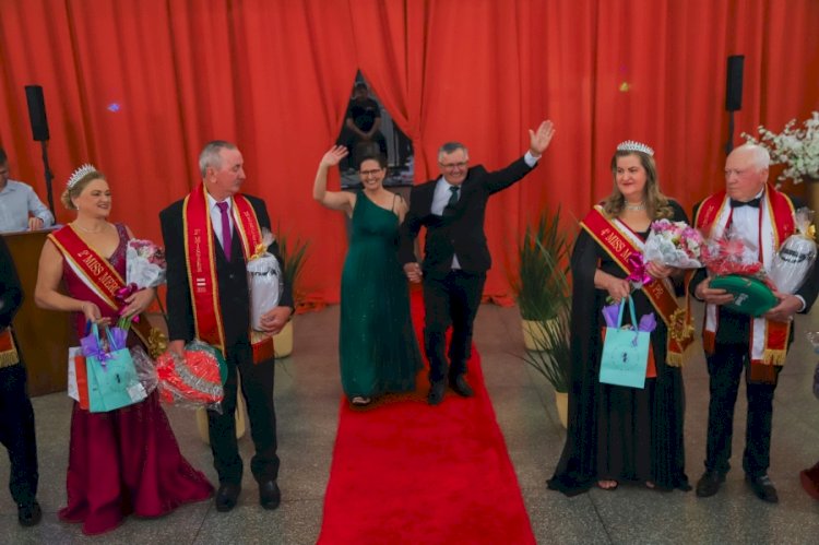 Delci Muller e Elton Becker são eleitos Miss e Mister 3ª Idade