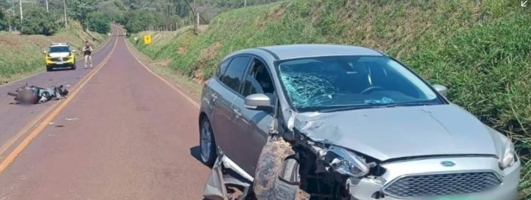 Dois veículos do mesmo modelo de Marechal Cândido Rondon se envolvem em acidente no mesmo dia