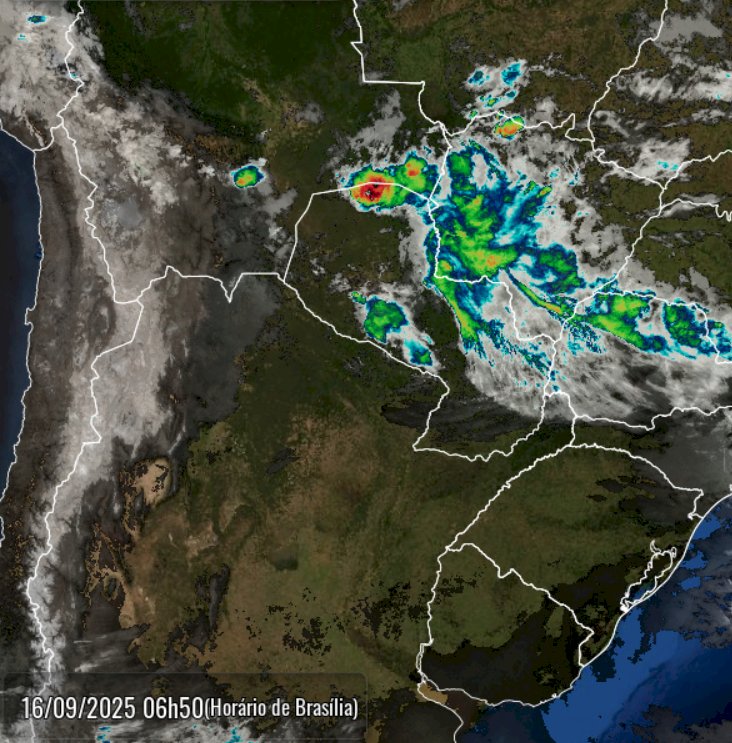 Instabilidade segue nesta  terça-feira (16), mas por enquanto só barulho