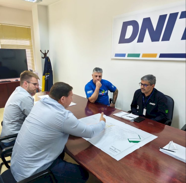 Prefeito de Mercedes Laerton Weber foi a capital falar com o DNIT sobre o fechamento do acesso s pela Rua Quito (Colina).