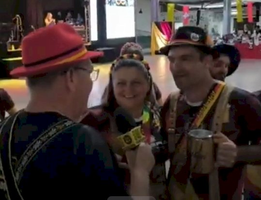Alemão da Roça.com na Oktoberfest em Marechal Rondon