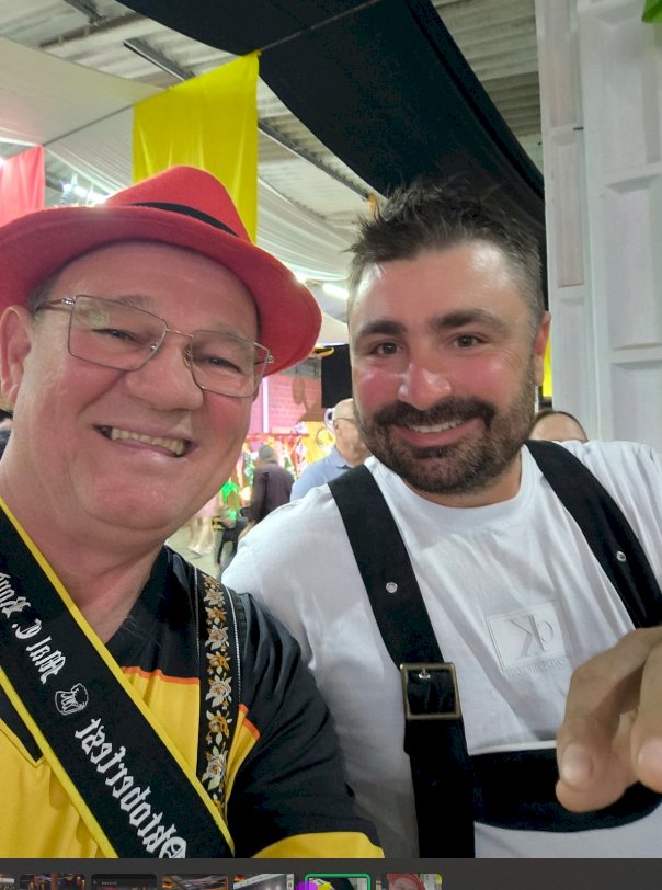 Alemão da Roça.com na Oktoberfest em Marechal Rondon