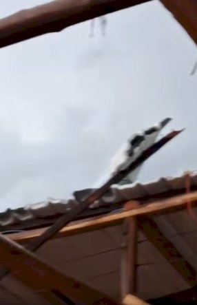 Confirmado o alerta do INMET , temporal atinge o sudoeste e Oeste do Paraná