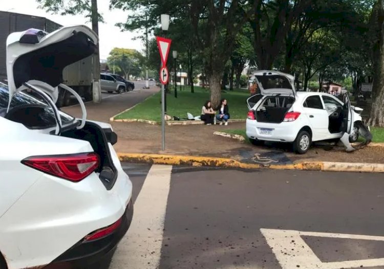 Dois acidentes de trânsito mobilizam socorristas em Marechal Cândido Rondon nesta quinta-feira (02)