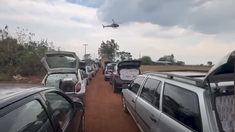 Operação policial  prende 14 pessoas, apreende dezenas de veículos  e  R$ 1,4 milhão em produtos contrabandeados na fronteira