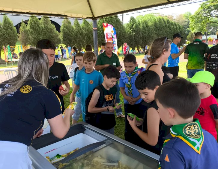 Dia das crianças  teve comemorações ontem dentro do projeto agita Rondon