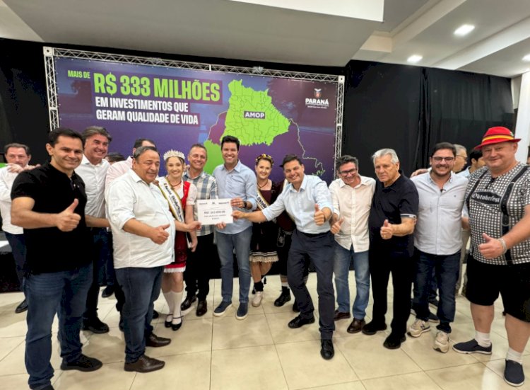 Estado anuncia R$ 7,5 milhões para Marechal Cândido Rondon 