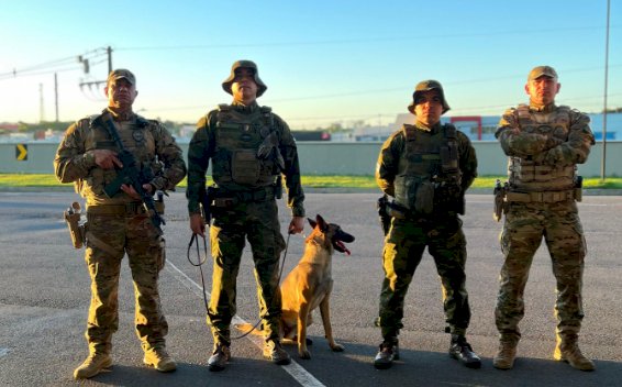 BPFRON realiza  desde o início da semana a  Operação Integrada “Scutum Limes” na fronteira do Paraná