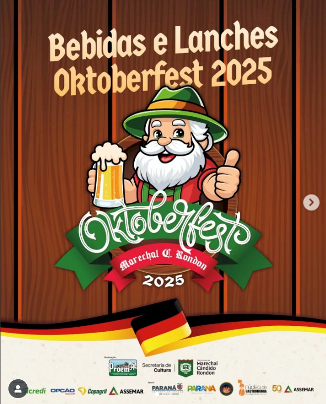 Copa Germânica, no parque de exposições, sedia Pré-Oktoberfest nesta quinta-feira