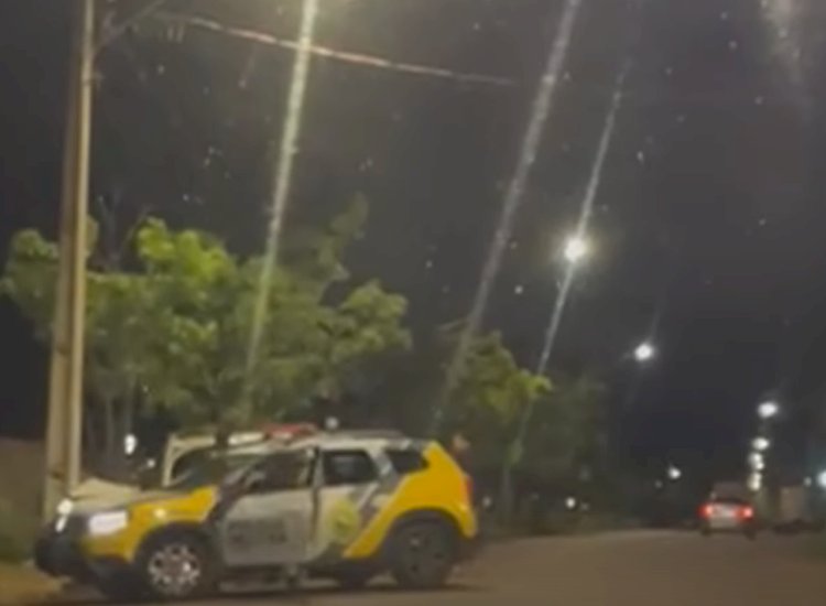 Homem é preso por porte ilegal de arma e ameaça após briga em via pública em Marechal Cândido Rondon