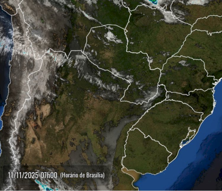 Previsão indica chuva e tempestades nos próximos dias, mas hoje o tempo segue firme
