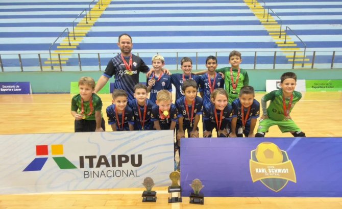 IV Copa Karl Schmidt de Futsal se despede com dobradinha e goleada