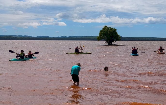 Domingo de aventuras e muita energia movimenta o Ecoturismo 2025 em Porto Mendes